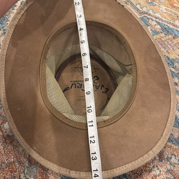 Jacaru 1019 Summer Breeze Hat Size Large Sand - Picture 6 of 6